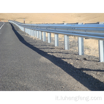 Specifiche del guardrail autostradale zincato